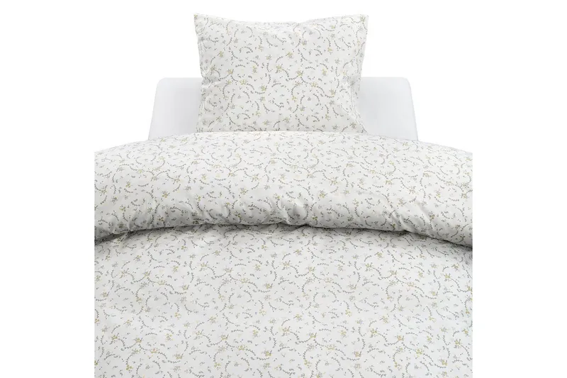 Dynetrekksett Enkeltseng 2-Delers Vilja, Gul