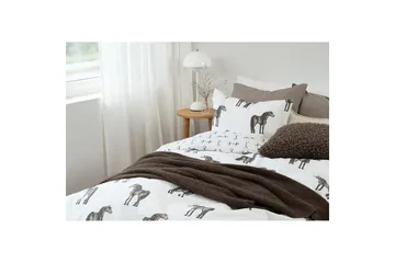 Dynetrekksett Enkeltseng 2-Delers Wendy Brun - Tekstiler & tepper - Sengetøy - Sengesett