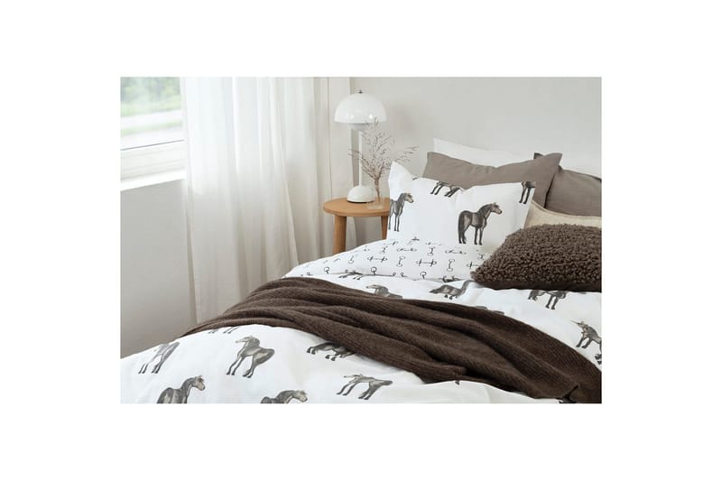Dynetrekksett Enkeltseng 2-Delers Wendy Brun - Tekstiler & tepper - Sengetøy - Sengesett