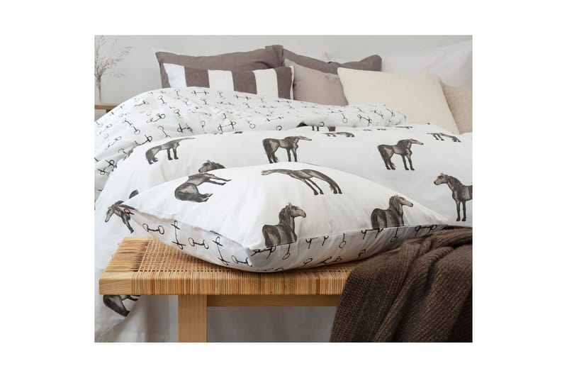 Dynetrekksett Enkeltseng 2-Delers Wendy Brun - Tekstiler & tepper - Sengetøy - Sengesett