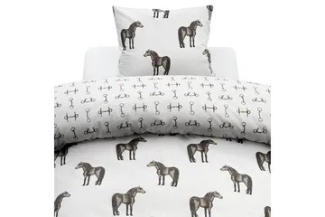 Dynetrekksett Enkeltseng 2-Delers Wendy Brun - Tekstiler & tepper - Sengetøy - Sengesett