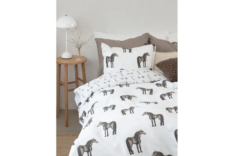 Dynetrekksett Enkeltseng 2-Delers Wendy Brun - Tekstiler & tepper - Sengetøy - Sengesett