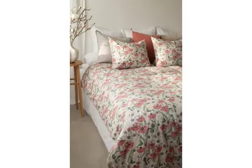 Dynetrekksett Enkeltseng 2-Dels Fleur - Rosa - Tekstiler & tepper - Sengetøy - Sengesett