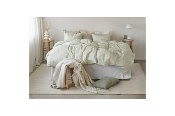 Dynetrekksett Enkeltseng 2-Dels Hedda - Grønn - Tekstiler & tepper - Sengetøy - Sengesett