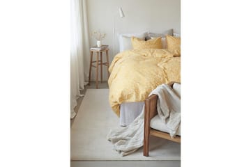 Dynetrekksett Enkeltseng 2-Dels Hedda - Gul - Tekstiler & tepper - Sengetøy - Sengesett