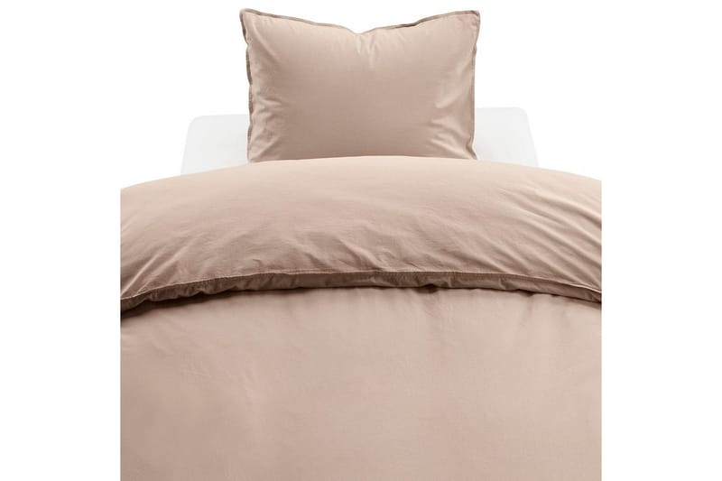 Dynetrekksett Enkeltseng 2-Dels Humble, Brun