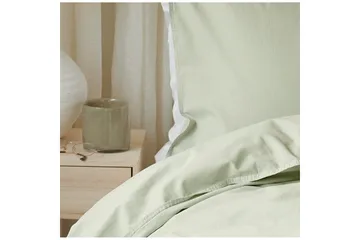 Dynetrekksett Enkeltseng 2-Dels Humble - Grønn - Tekstiler & tepper - Sengetøy - Sengesett