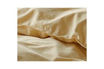 Dynetrekksett Enkeltseng 2-Dels Humble - Gul - Tekstiler & tepper - Sengetøy - Sengesett