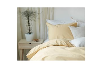 Dynetrekksett Enkeltseng 2-Dels Humble - Gul - Tekstiler & tepper - Sengetøy - Sengesett