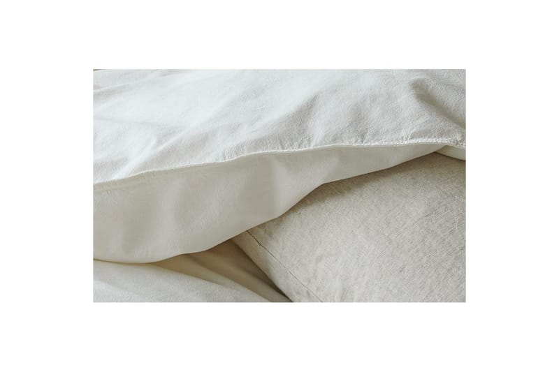 Dynetrekksett Enkeltseng 2-Dels Humble - Hvit - Tekstiler & tepper - Sengetøy - Sengesett