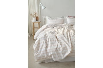 Dynetrekksett Enkeltseng 2-Dels Inka Rosa - Tekstiler & tepper - Sengetøy - Sengesett