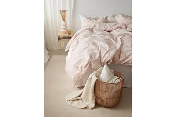 Dynetrekksett Enkeltseng 2-Dels Jasmine Fersken - Tekstiler & tepper - Sengetøy - Dyne