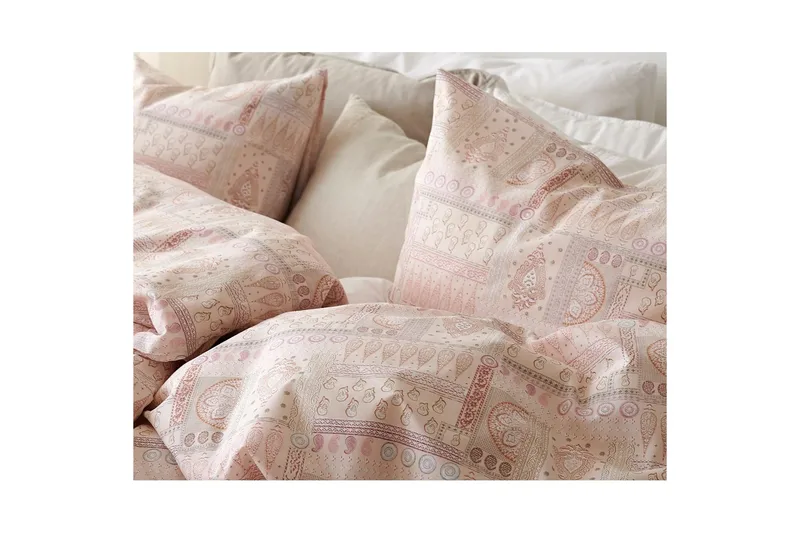 Dynetrekksett Enkeltseng 2-Dels Jasmine Fersken - Tekstiler & tepper - Sengetøy - Dyne