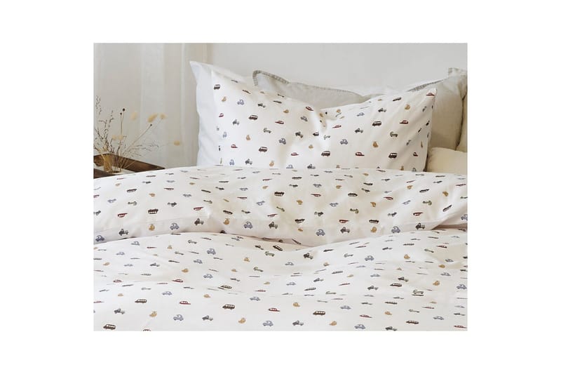 Dynetrekksett Enkeltseng 2-Dels John Beige - Tekstiler & tepper - Sengetøy - Sengesett