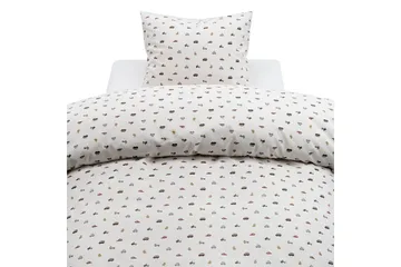 Dynetrekksett Enkeltseng 2-Dels John Beige - Tekstiler & tepper - Sengetøy - Sengesett