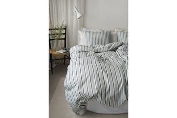 Dynetrekksett Enkeltseng 2-dels Sunnan Rand - Grønn - Tekstiler & tepper - Sengetøy - Sengesett