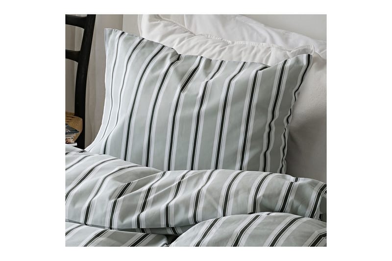 Dynetrekksett Enkeltseng 2-dels Sunnan Rand - Grønn - Tekstiler & tepper - Sengetøy - Sengesett