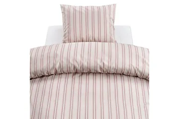 Dynetrekksett Enkeltseng 2-dels Sunnan Rand - Rosa - Tekstiler & tepper - Sengetøy - Sengesett