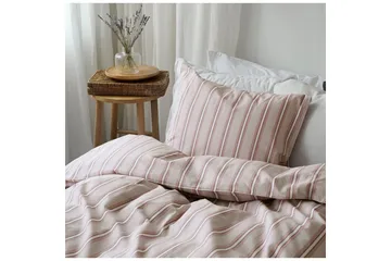 Dynetrekksett Enkeltseng 2-dels Sunnan Rand - Rosa - Tekstiler & tepper - Sengetøy - Sengesett