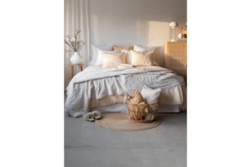 Dynetrekksett Enkeltseng 2-dels Thelma Stripe - Gul - Tekstiler & tepper - Sengetøy - Sengesett