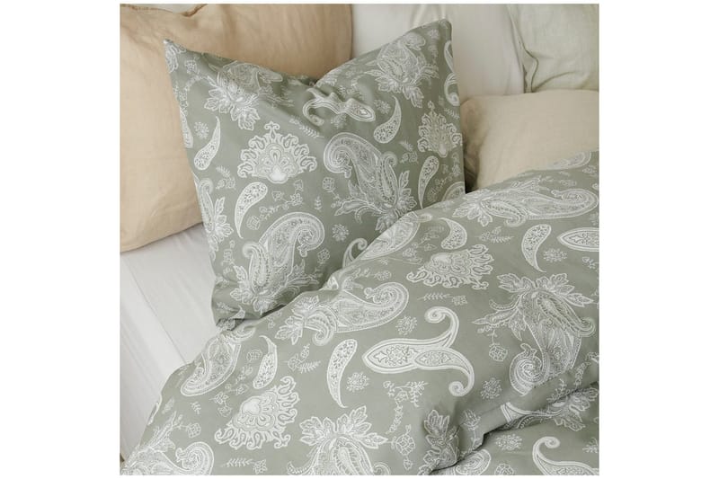 Dynetrekksett Enkeltseng 2-dels Tilly - Grønn - Tekstiler & tepper - Sengetøy - Sengesett