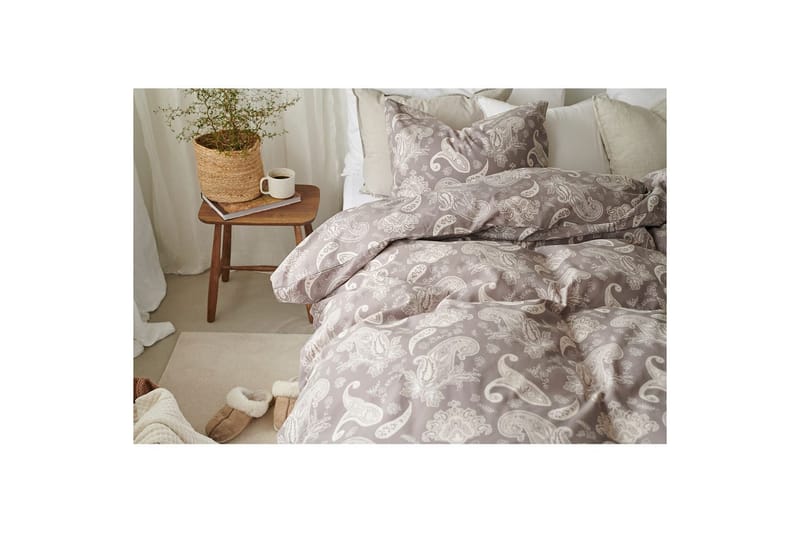 Dynetrekksett Enkeltseng 2-dels Tilly Sand - Tekstiler & tepper - Sengetøy - Dyne