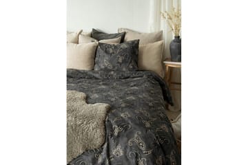 Dynetrekksett Enkeltseng 2-dels Tilly - Svart - Tekstiler & tepper - Sengetøy - Sengesett