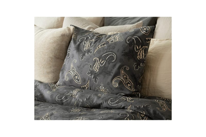 Dynetrekksett Enkeltseng 2-dels Tilly - Svart - Tekstiler & tepper - Sengetøy - Sengesett