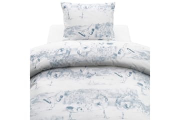 Dynetrekksett Enkeltseng 2-dels Trandansen Blå - Tekstiler & tepper - Sengetøy - Sengesett