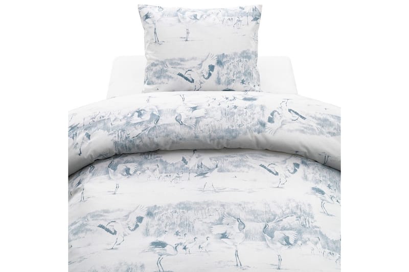 Dynetrekksett Enkeltseng 2-dels Trandansen Blå