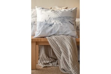 Dynetrekksett Enkeltseng 2-dels Trandansen Blå - Tekstiler & tepper - Sengetøy - Sengesett