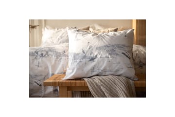 Dynetrekksett Enkeltseng 2-dels Trandansen Blå - Tekstiler & tepper - Sengetøy - Sengesett