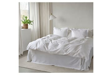 Dynetrekksett Enkeltseng 2-delt Egyptisk Bomull Hvit - Tekstiler & tepper - Sengetøy - Dyne