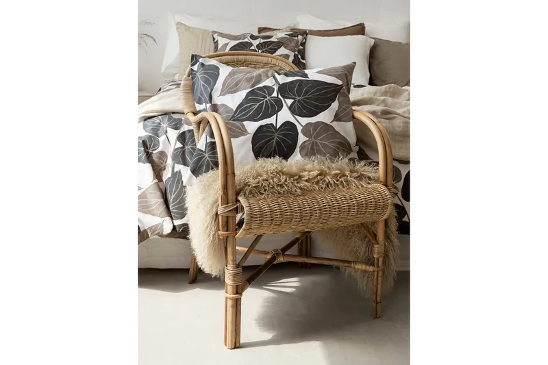 Dynetrekksett Enkeltseng 2-delt Levi - Brun - Tekstiler & tepper - Sengetøy - Sengesett