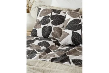 Dynetrekksett Enkeltseng 2-delt Levi - Brun - Tekstiler & tepper - Sengetøy - Sengesett