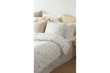 Dynetrekksett Enkeltseng 2-delt Sitroner Gul - Tekstiler & tepper - Sengetøy - Sengesett