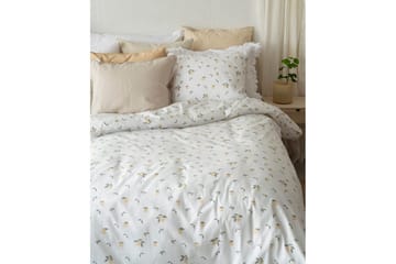 Dynetrekksett Enkeltseng 2-delt Sitroner Gul - Tekstiler & tepper - Sengetøy - Sengesett