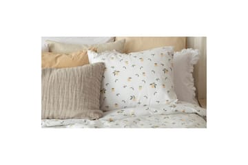 Dynetrekksett Enkeltseng 2-delt Sitroner Gul - Tekstiler & tepper - Sengetøy - Sengesett