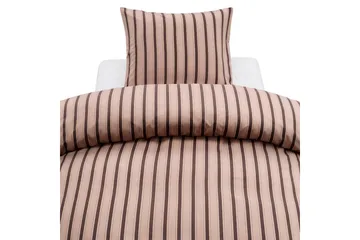 Dynetrekksett Enkeltseng Harmony 2-deler Miranda - Brun - Tekstiler & tepper - Sengetøy - Sengesett - Dynetrekksett enkeltseng