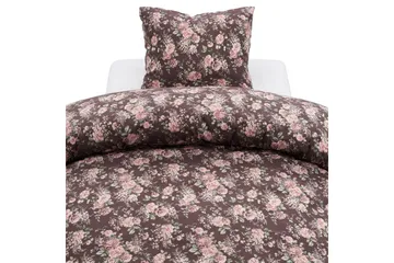 Dynetrekksett Enkeltseng Harmony 2-deler Penny Brun - Tekstiler & tepper - Sengetøy - Sengesett