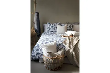 Dynetrekksett Enkeltseng Harmony 2-Delers Aster Blå - Tekstiler & tepper - Sengetøy - Sengesett