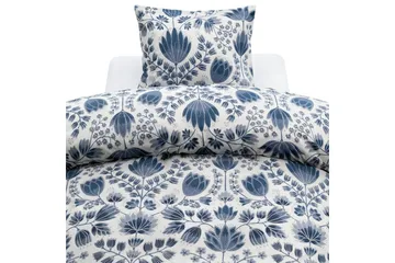 Dynetrekksett Enkeltseng Harmony 2-Delers Aster Blå - Tekstiler & tepper - Sengetøy - Sengesett