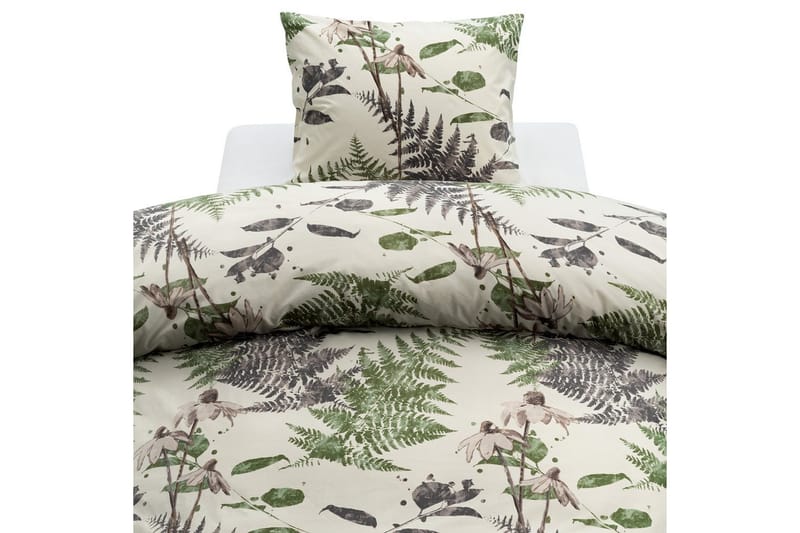 Dynetrekksett Enkeltseng Harmony 2-Delers Skogsdunge - Grønn - Tekstiler & tepper - Sengetøy - Sengesett