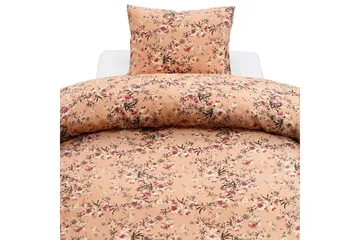 Dynetrekksett Enkeltseng Harmony 2-Dels Joline Aprikos - Tekstiler & tepper - Sengetøy - Sengesett