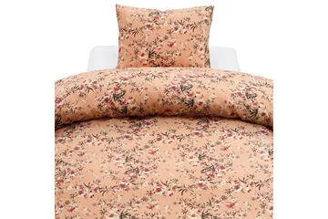 Dynetrekksett Enkeltseng Harmony 2-Dels Joline Aprikos - Tekstiler & tepper - Sengetøy - Sengesett