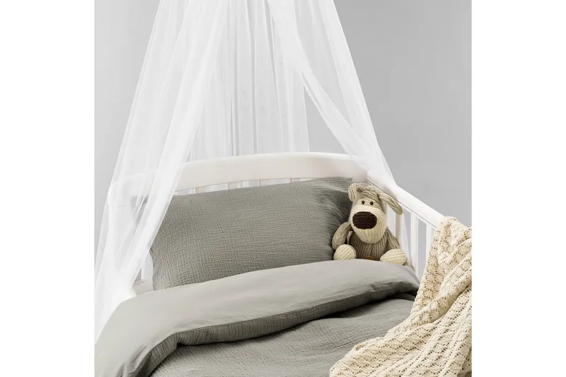 Dynetrekksett til Sprinkelseng 2-Delers Rolling - Grå - Tekstiler & tepper - Sengetøy - Sengesett