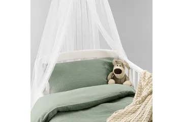 Dynetrekksett til Sprinkelseng 2-Delers Rolling - Grønn - Tekstiler & tepper - Sengetøy - Sengesett