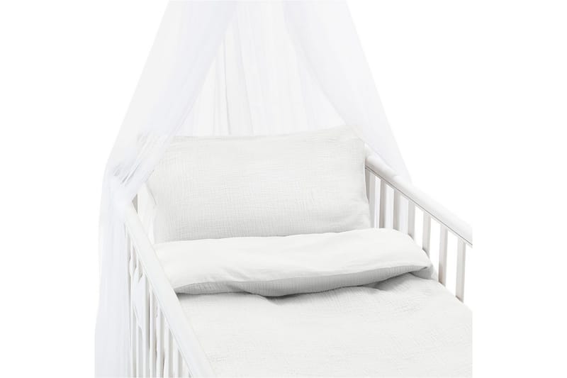 Dynetrekksett til Sprinkelseng 2-Delers Rolling - Hvit - Tekstiler & tepper - Sengetøy - Sengesett