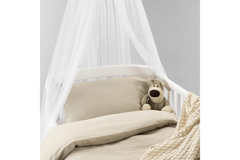 Dynetrekksett til Sprinkelseng 2-Delers Rolling - Sand - Tekstiler & tepper - Sengetøy - Sengesett