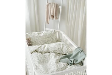 Dynetrekksett til Sprinkelseng 2-Dels Hedda - Grønn - Tekstiler & tepper - Sengetøy - Sengesett